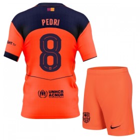 FC Barcelona Pedri 8 Alternativní 2025-26 - Dětské Fotbalové Dresy (S/S)